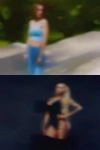 Nice looking girls naked alone