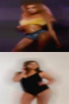 Female orgasam-swinger strip