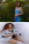 White women wife looking black