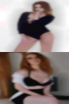 Women looking pregnant elder