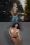 Sexy woman affected fuck blog